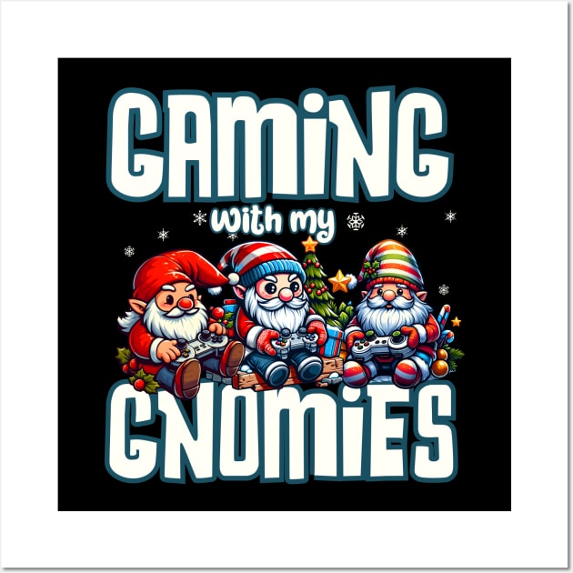 Gaming with my Gnomies Wall Art by SergioCoelho_Arts